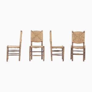 Chairs by Charlotte Perriand for Steph Simon, 1950, Set of 4