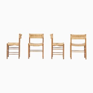 Dordogne Chairs from Sentou, 1950, Set of 4