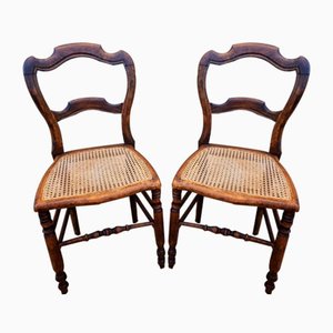 French Bistro Chairs, Set of 2