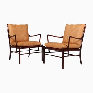 Colonial Chairs von Ole Wanscher, 2er Set