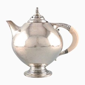 Sterling Silver Teapot by Johan Rohde for Georg Jensen