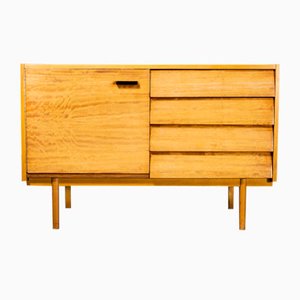 Oak Model U-458 Cabinet with Drawers by Jiri Jiroutek for Interieur Praha, 1950s