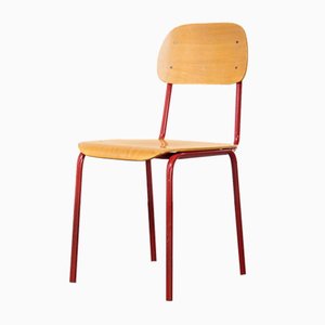 Czech Industrial Stacking Chair, 1970s