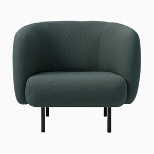 Cape Lounge Chair in Petrol Shade from Warm Nordic