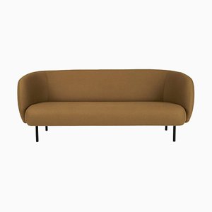 Three Seater Caper Sofa in Olive from Warm Nordic