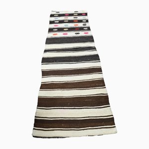 Tapis de Couloir Kilim Vintage, Turquie