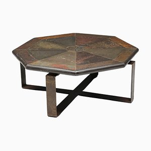 Table Basse Rectangulaire Mid-Century par Marcus Kingma, Pays-Bas, 1980s