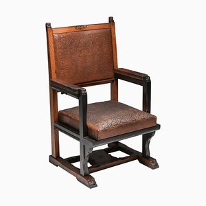 Art Nouveau Dutch Amsterdamse School Armchair by Lion Cachet, 1925