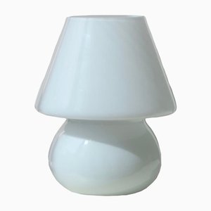 Lámpara de mesa Baby Mushroom de cristal de Murano vintage
