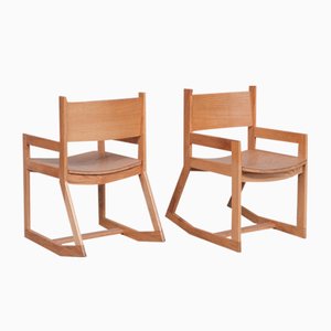 Rocking Chairs Mid-Century Modernistes, Set de 2