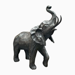 Statue Éléphant Victorien en Bronze, Angleterre, 1900s