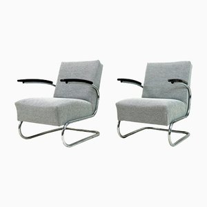 Vintage Armchairs from Mücke Melder, 1930s, Set of 2