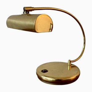 German Table Lamp in Brass from Holtkötter, 1970s