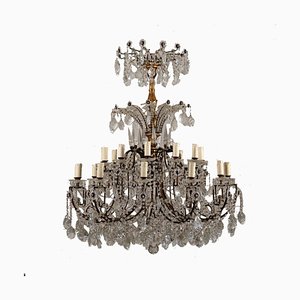 20th Century Crystal Chandelier