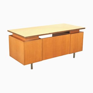 Schreibtisch mit doppelter Schublade, 1970er