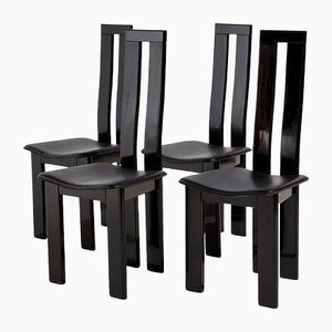 Dining Chairs in Beech by Pietro Costantini for Ello, Set of 4