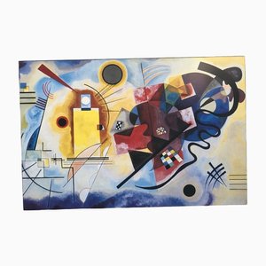 Panneau Kandinsky Artopweb Multicolore sur Panneau MDF, Italie