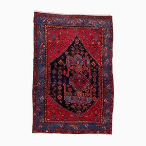 Handgefertigter orientalischer Vintage Hamadan Teppich, 1950er