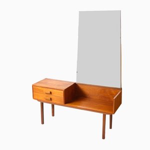 Vintage Dressing Table with Mirror, 1960s