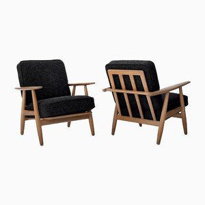 Cigar Chairs by Hans Wegner for Getama, 1950s, Set of 2