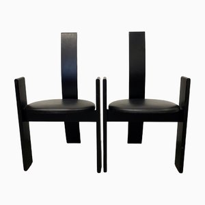 Golem Chairs by Vico Magistretti for Poggi, Set of 2
