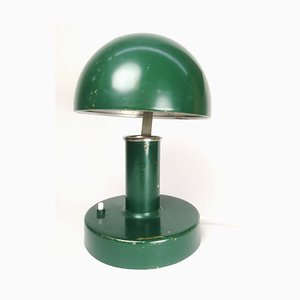 Grüne Bauhaus Tischlampe, 1930er