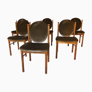 Vintage Dining Chairs from Wiesner-Hager, Set of 6