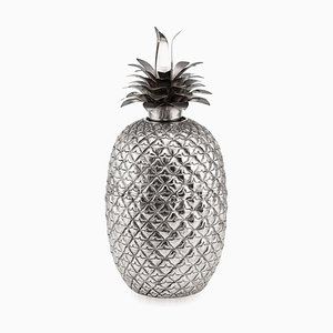 20th Century Italian Solid Silver Pineapple Wine Cooler, 1960s