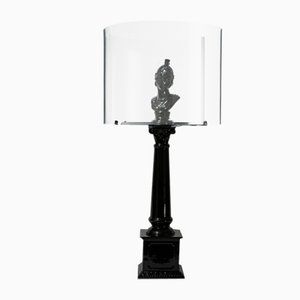 Minerva Touch Lamp in Glossy Black from Les First