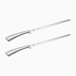 Knife and Ham Salmon Slicer from KnIndustrie, Set of 2