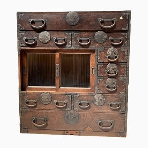 Cassettiera da mercante Choba Dansu antica, Giappone