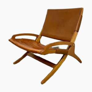 Mid-Century Spanish Safari Chair