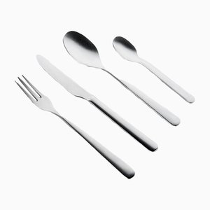 Shiny Food Collection Cutlery Pieces, Set of 24