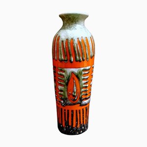 Brutalist Fat Lava Ceramic Glazed Vase, Hungary