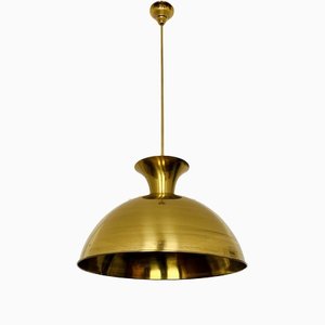 Brass Ceiling Lamp by Florian Schulz, 1960s