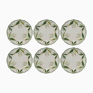 Assiettes Plates Marina de Este Ceramiche, Set de 6