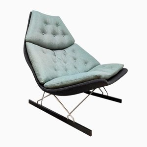 Vintage Dutch Sledge Lounge Chair by Geoffrey Harcourt for Artifort