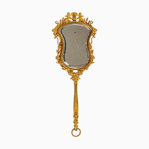 19th Century Bronze Hand Mirror