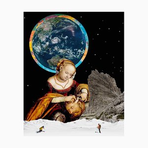 Chiara Santoro, Snow Cut, Collage digital, 2022