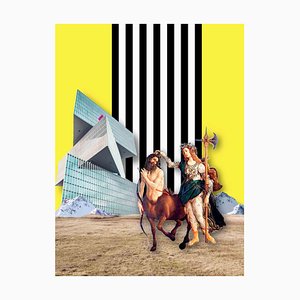 Chiara Santoro, Centaure, Collage Numérique, 2022