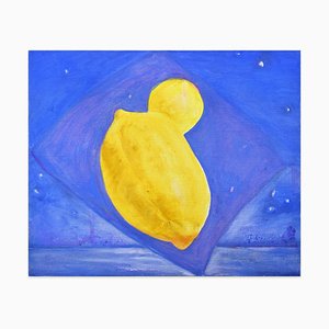 Anastasia Kurakina, Lemons, Original Oil on Canvas, 2000s