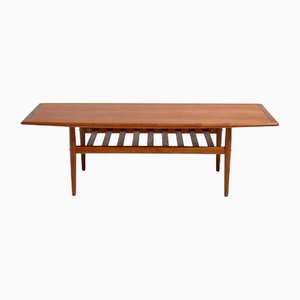 Table Basse en Teck par Grete Jalk pour Glostrup Furniture Factory