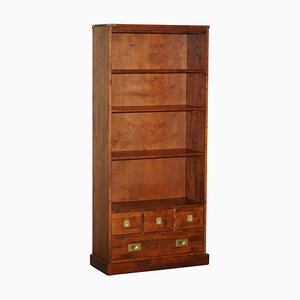 Kennedy Military Campaign Bookcase with Drawers from Harrods London