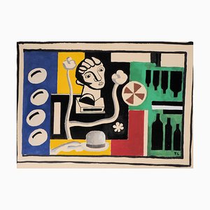 After Fernand Léger, Still Life in the Bust, 1959, Lithograph