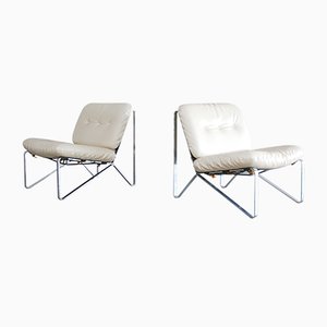 Mid-Century Lounge Chairs by Hartmut Lohmeyer for Mauser Werke Waldeck, Set of 2