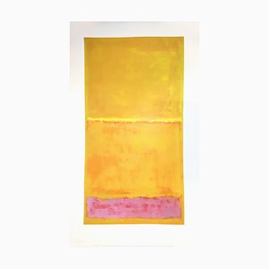 Mark Rothko, Untitled Yellow, Screen Print