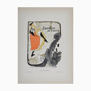 Henri De Toulouse-Lautrec, Jane Avril, 1896, Small Lithograph Poster