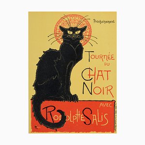 Théophile Alexandre Steinlen, Tournée du Chat Noir, 1897, Small Lithograph Poster