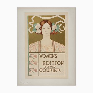Alice Russel Glenny, Masters of the Poster, Womens Edition (Buffalo) Courier, 1895, Lithograph