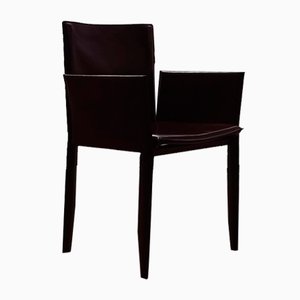 Margot Chair with Brown Armrests from Cattelan Italia
